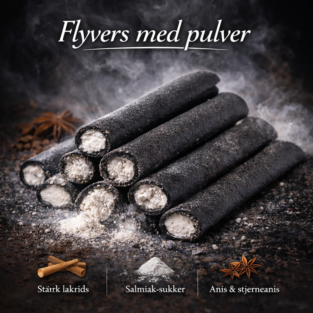 Flyvers med pulver