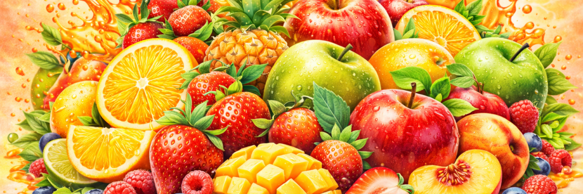 Banner Frugt Aroma