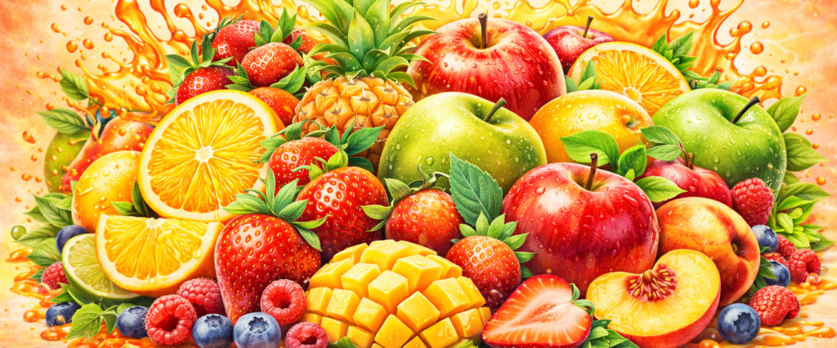 Banner Frugt Aroma