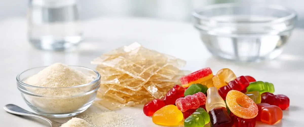 Gelatine til vingummi - sådan vælger du rigtigt