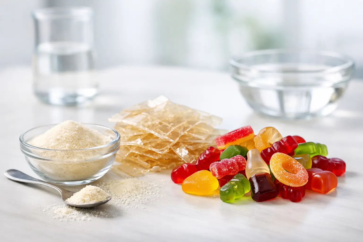 Gelatine til vingummi - sådan vælger du rigtigt