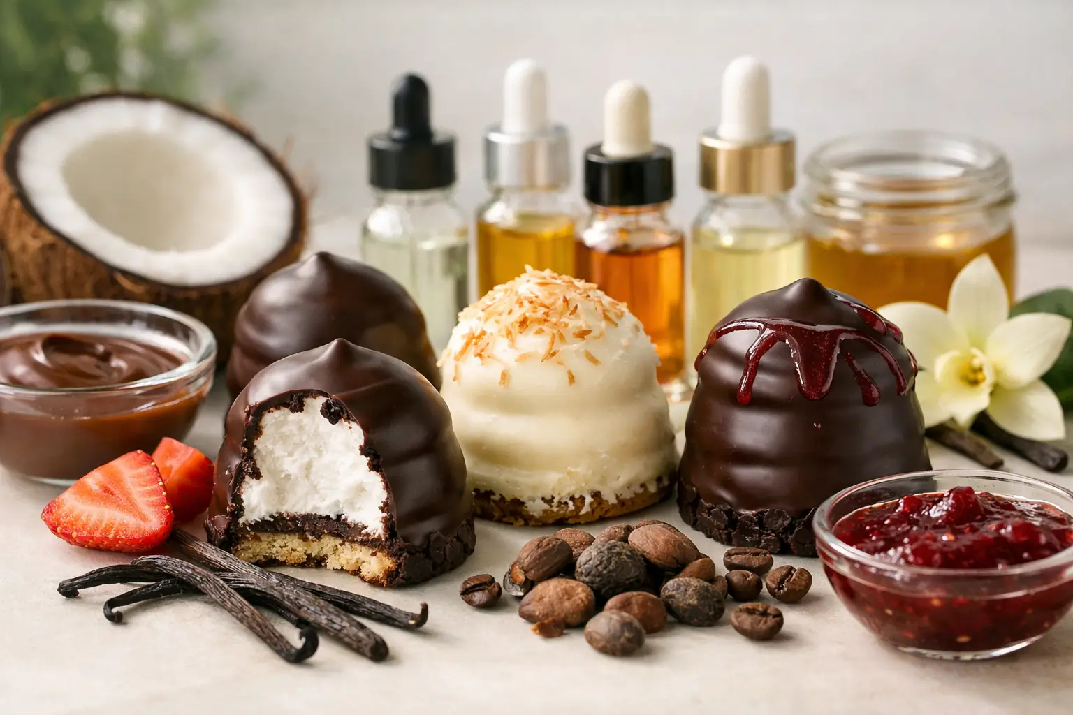 Bedste aromaer til flødeboller valgt rigtigt