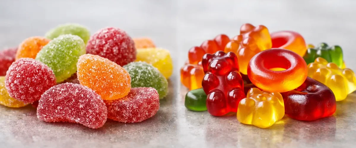 Pektin versus gelatine vingummi