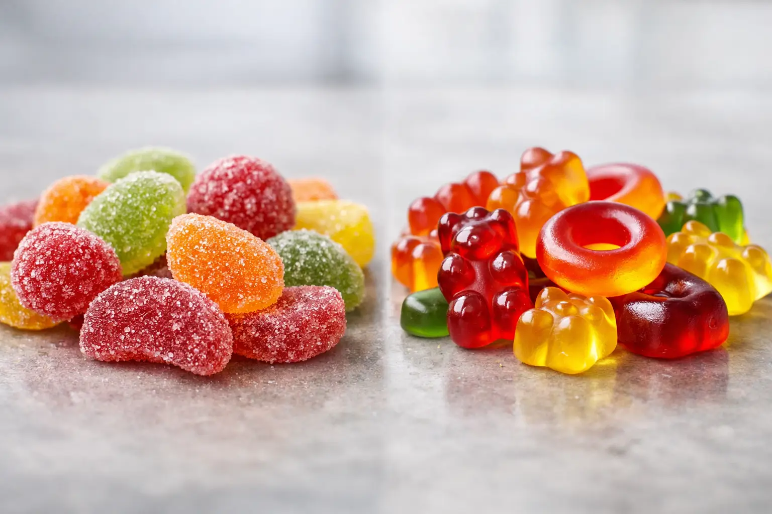 Pektin versus gelatine vingummi