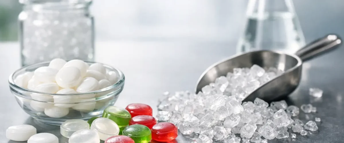 Sukkerfri pastiller med isomalt forklaret