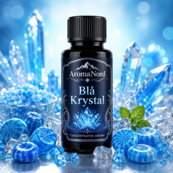 Blå Krystal