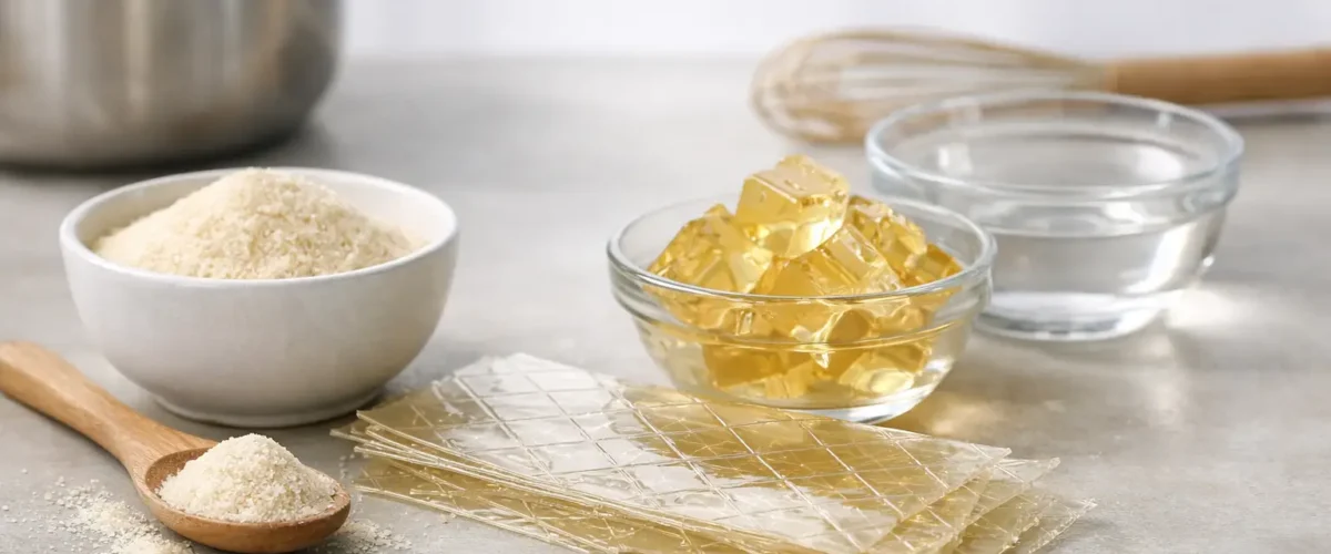 Hvilken gelatine styrke skal vælges?