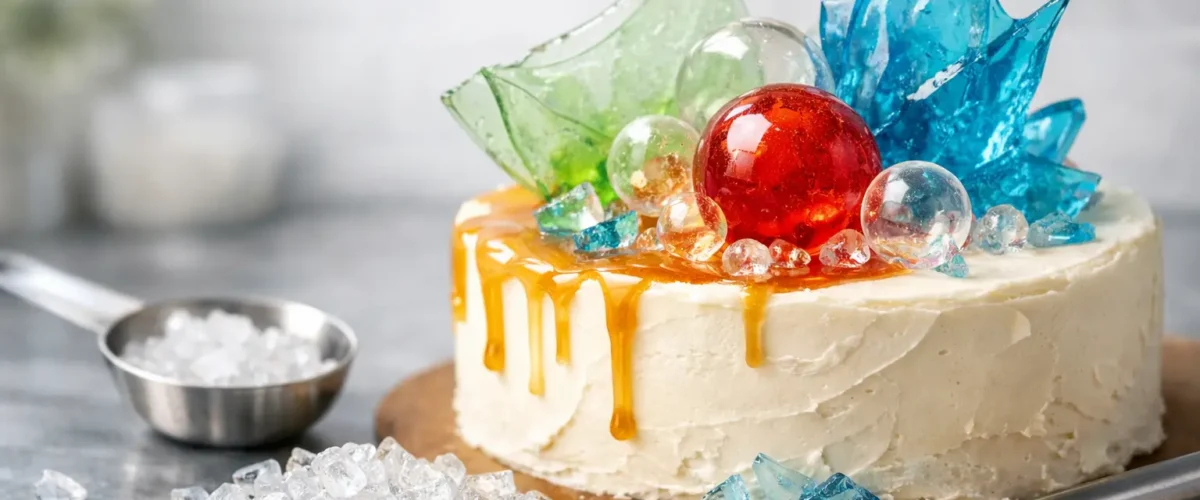 Anmeldelse af isomalt til dekoration i kager