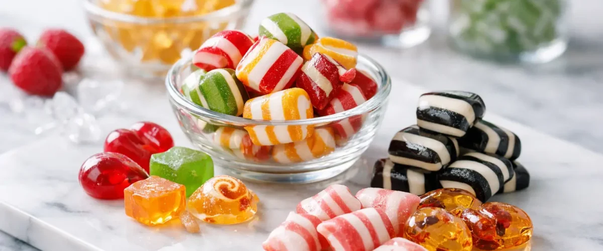 Eksempler på hjemmelavede gourmetbolsjer