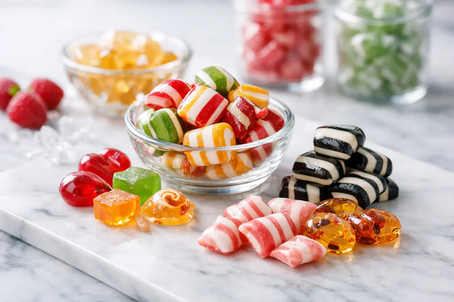 Eksempler på hjemmelavede gourmetbolsjer