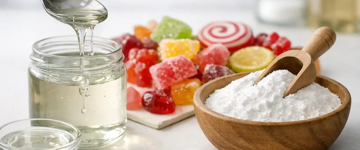 Glukosesirup kontra dextrose i hjemmelavet slik